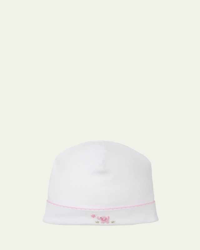 Girl's Premier Elephant Empire Hand-Embroidered Hat